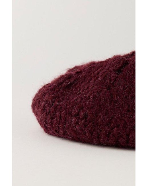 Free People Red Mina Hat