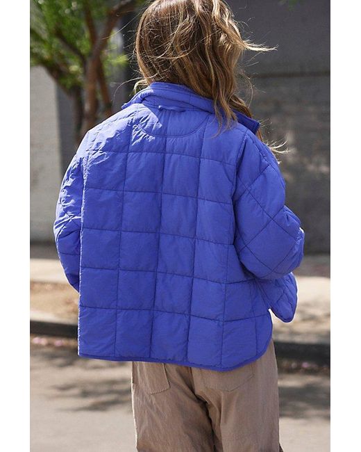 Fp Movement Blue Pippa Packable Puffer Jacket