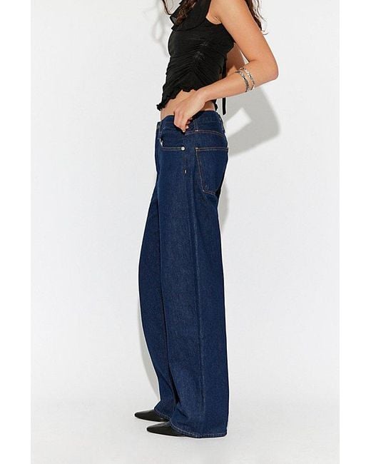 Agolde Blue Long Arc Jeans