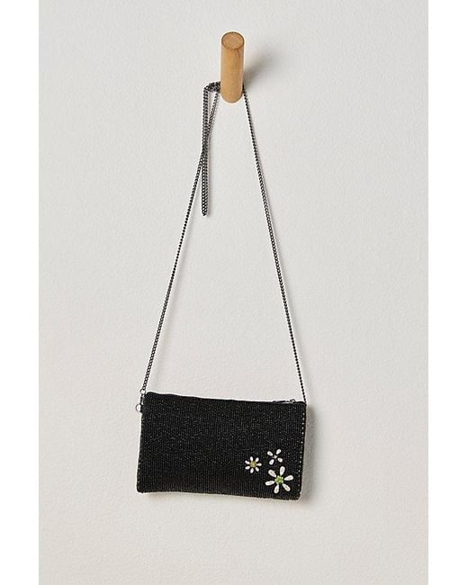 Mary Frances Multicolor Beaded Crossbody Phone Bag