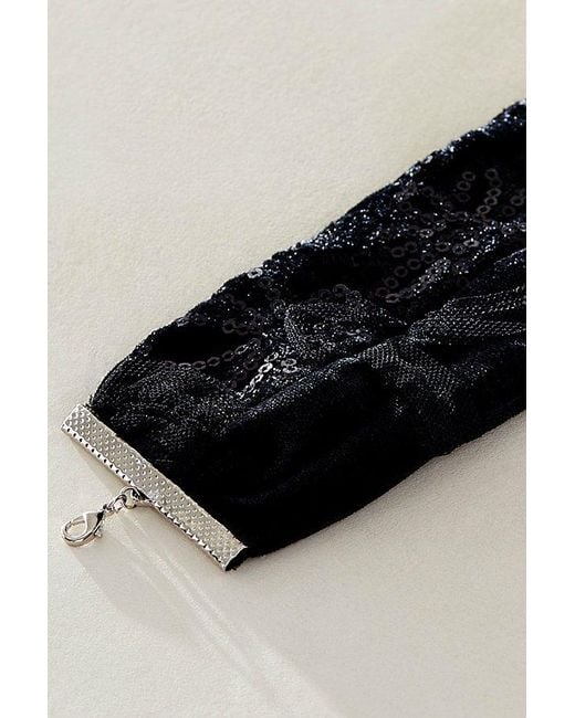 Free People Black Soft Armour Wide Choker