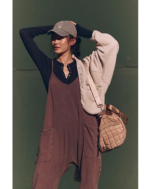 Fp Movement Gray Hot Shot Onesie