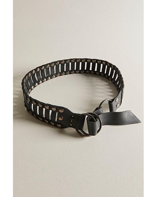 Free People Calgary Belt At Free People In Black, Size: S/m