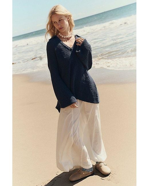 Free People Blue Ren Sweater Pullover