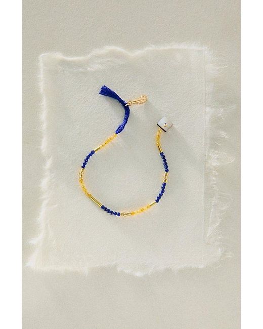 Free People Multicolor Muse Semi-Precious Beaded Bracelet
