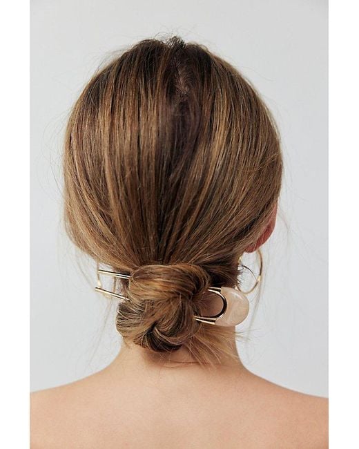 Free People Natural Suki Plated Hair Pin