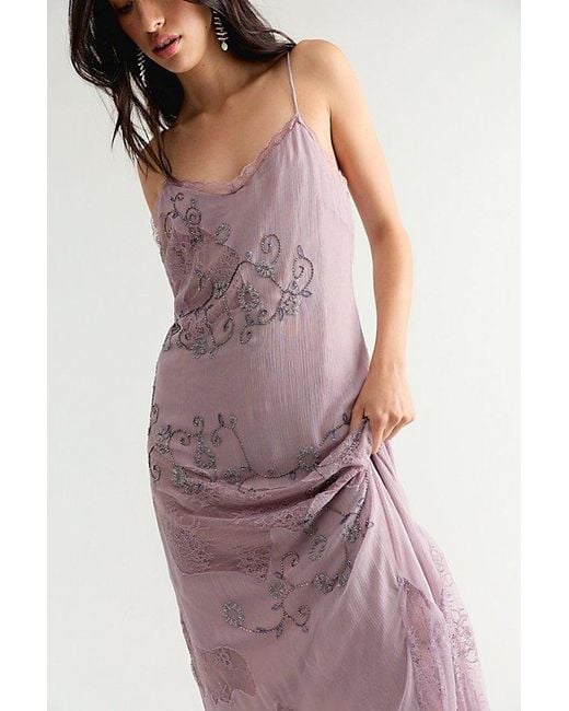 Free People Purple Julio Maxi Dress