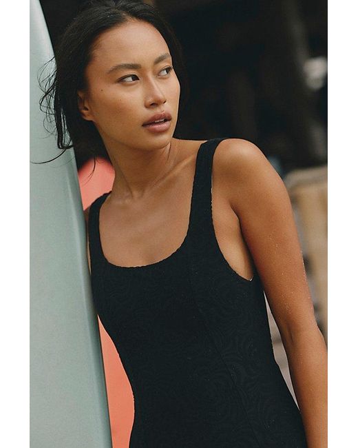Seea Black Tofino One-Piece Surf Suit