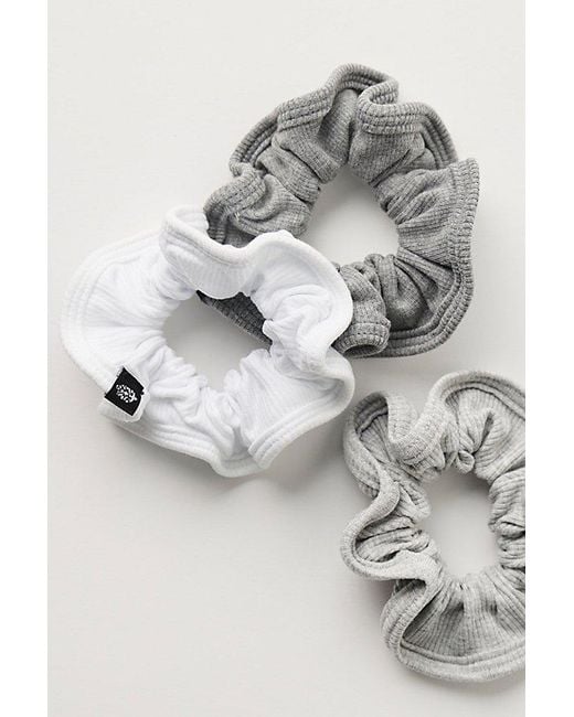 Fp Movement Gray Classic Scrunchie 3-Pack