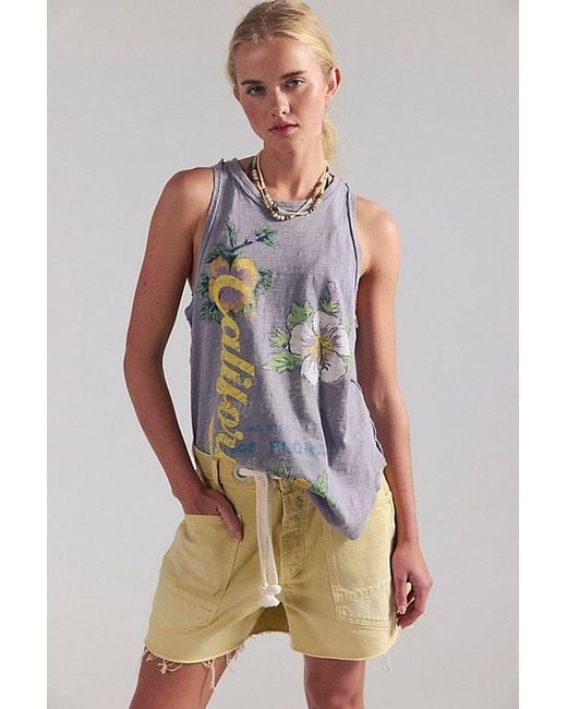 Free People Multicolor Rosie Graphic Tank Top