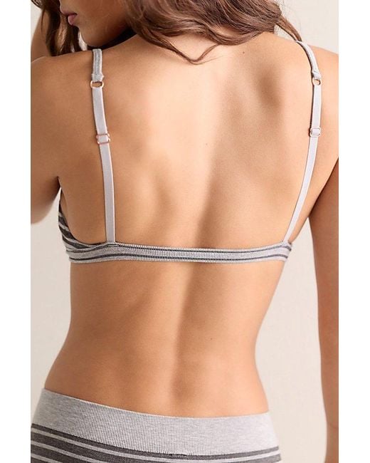 Intimately By Free People Multicolor Just Enough Stripe Bralette By
