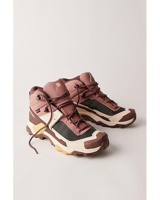 Salomon Brown X Ultra 5 Mid Gore-Tex Hiking Boots