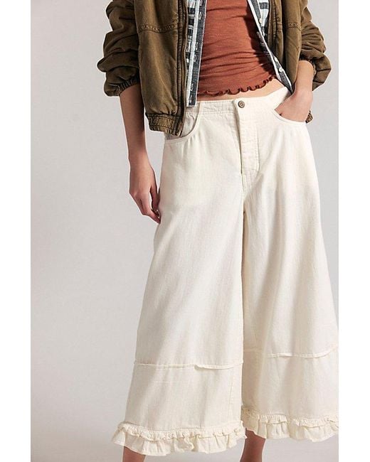Free People Natural Love Me Not Bloomer Jeans