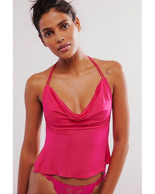Intimately By Free People Red So Soft Cami