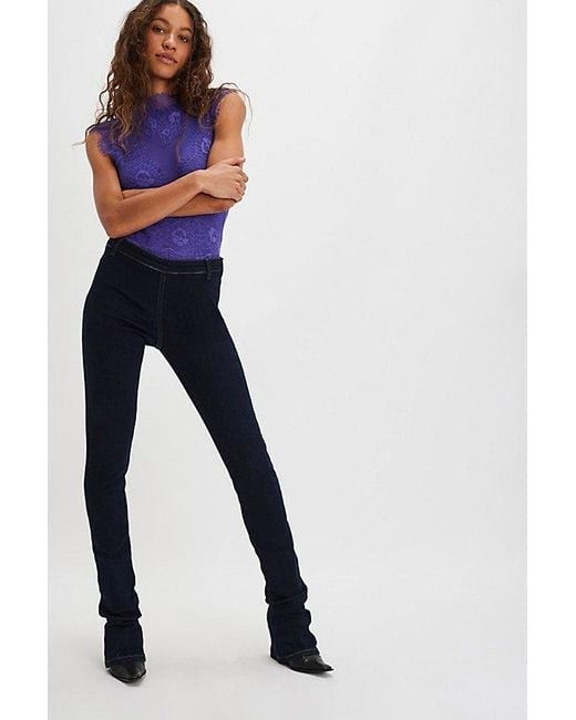 Free People Purple Sweet Nothings Bodysuit