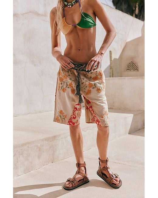 Free People Natural Nova Gladiator Sandals