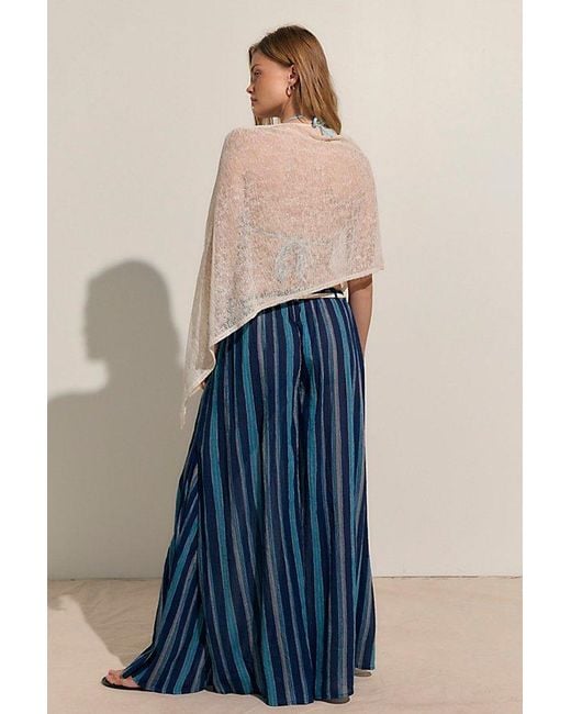 free-est Blue Sea Bloom Pants By