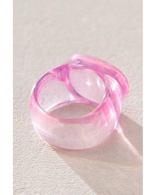 Free People Pink Lyon Ring