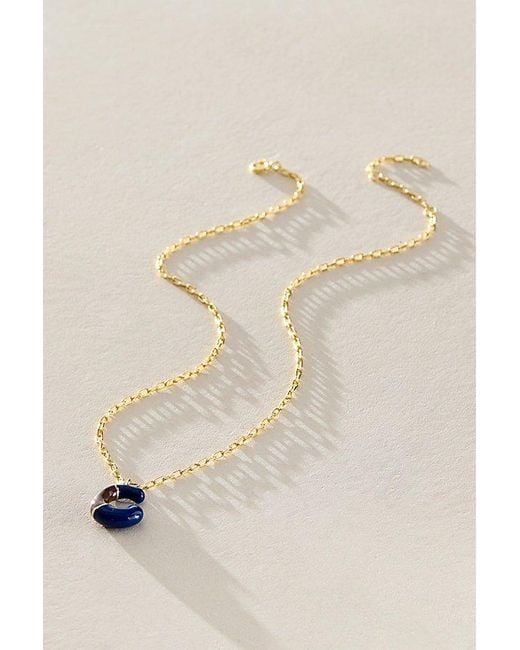 Local Eclectic Natural Fp X Bubble Letter Necklace