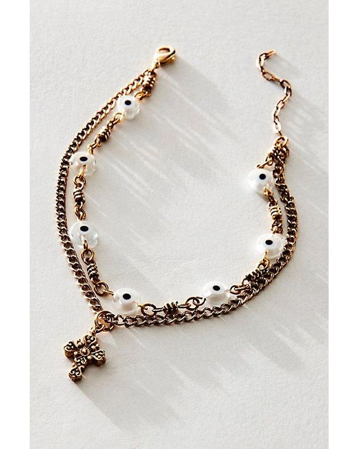Free People Metallic Rory Anklet