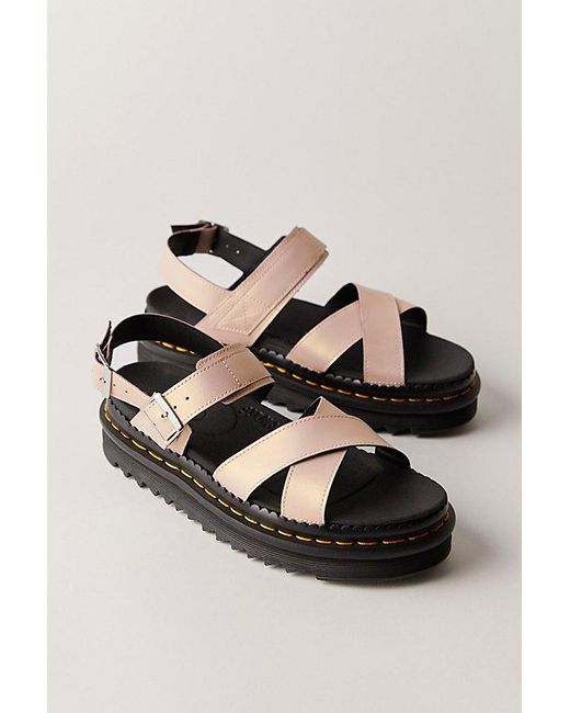 Dr. Martens Black Voss Ii Sandals