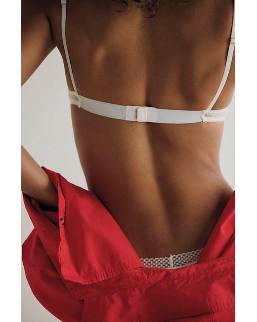 Intimately By Free People Multicolor Graphic Edge Lace Triangle Bralette By