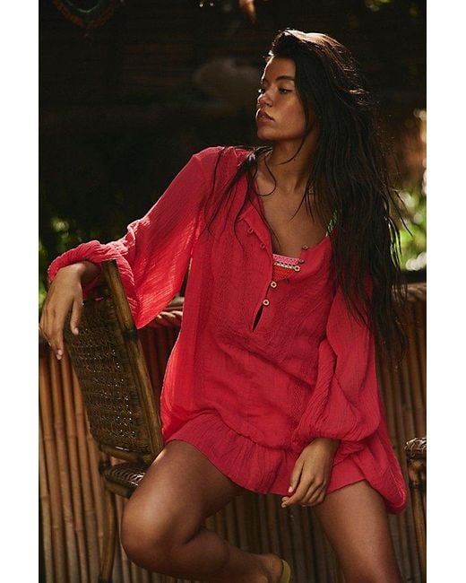 free-est Red Florence Mini Dress By