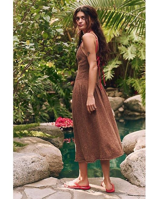 Free People Green Tula Sweater Midi By