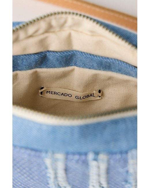 Mercado Global Blue Felipa Belt Bag