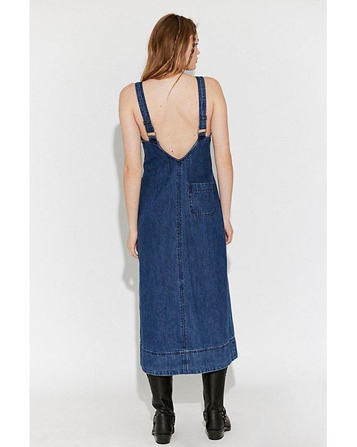 dex denim midi dress Free People Dex Denim Midi Dress at MarketFair Shoppes in Princeton, NJ
