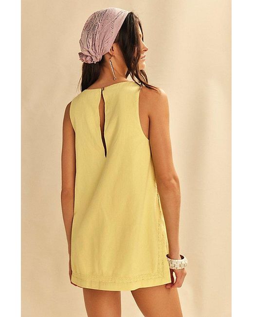 free-est Yellow Summer Smiles Romper By