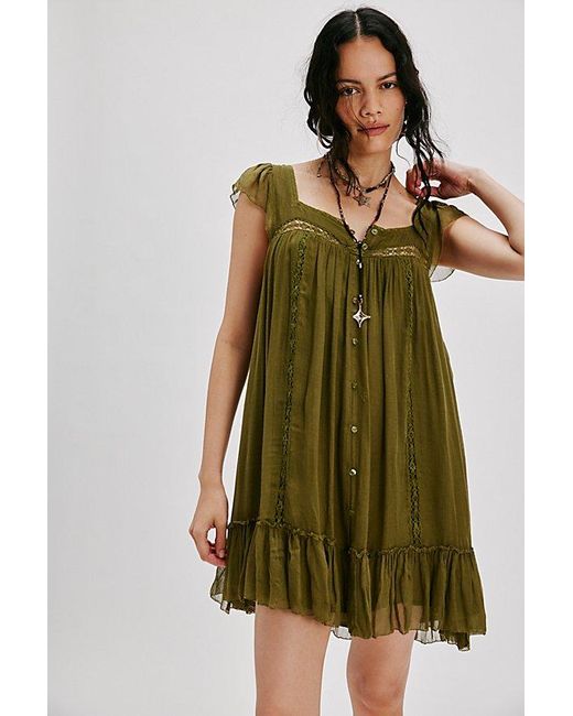 strapless open back dress Classics Lover Off-The-Shoulder Satin A-Line Mini Dress in Sage | Size: L | Knit Fabric/Satin Fabric main image 0
