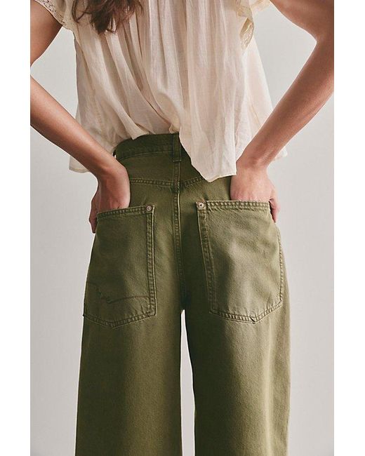 Free People Multicolor Truro Baggy Puddle Jeans