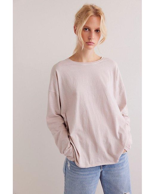 Free People Multicolor We The Free Nina Long-Sleeve Tee