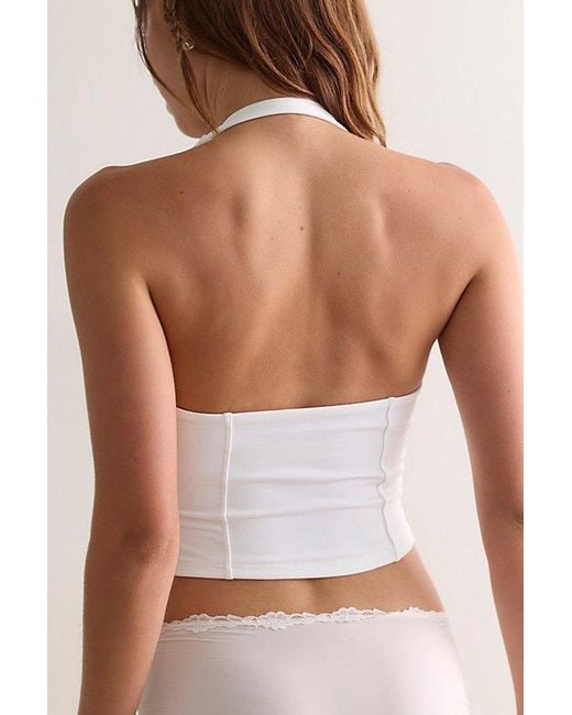 Intimately By Free People Multicolor Spill The Tea Plunge Tank Top By