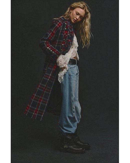 Free People Blue Ace Of Swords Duster Jacket