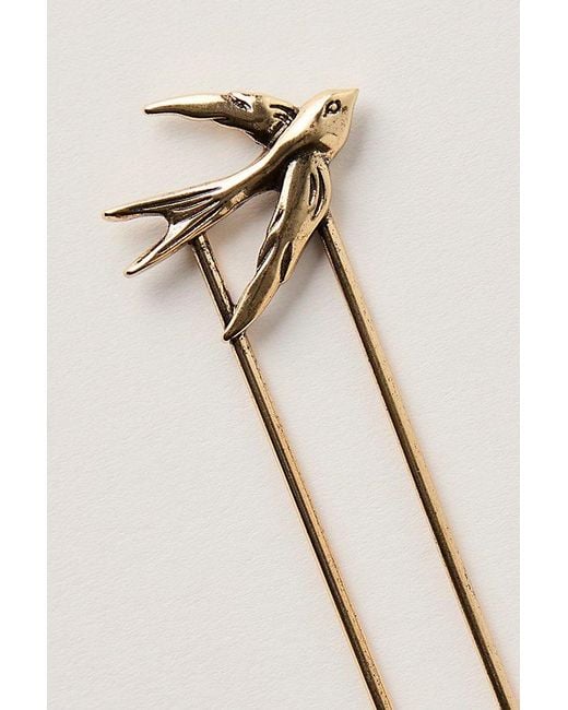 Free People Natural Novelty Animal Hair Pin
