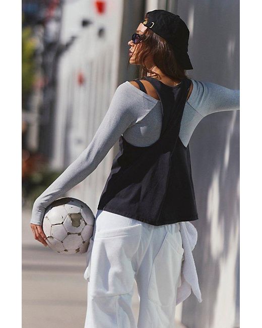 Fp Movement Black Hot Shot Twist Tank