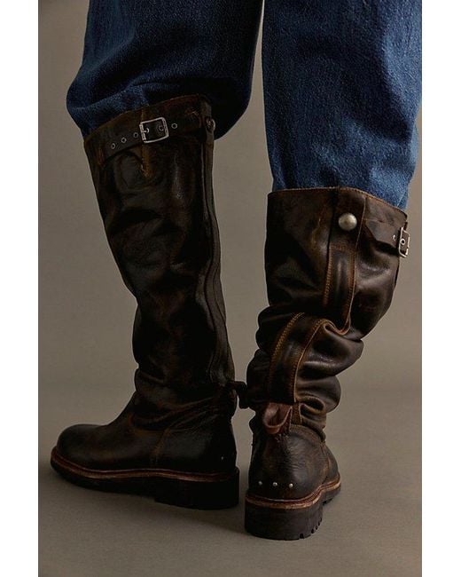 Free People Black Rapids Riding Boots