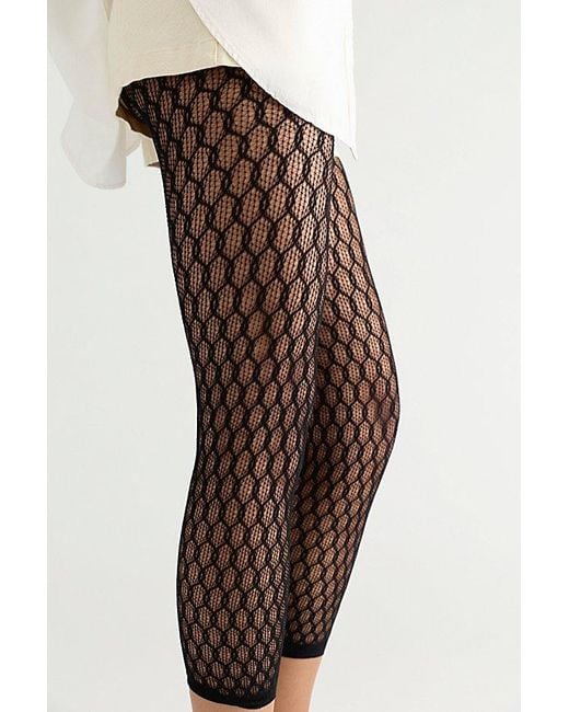 Free People Black Laura Capris