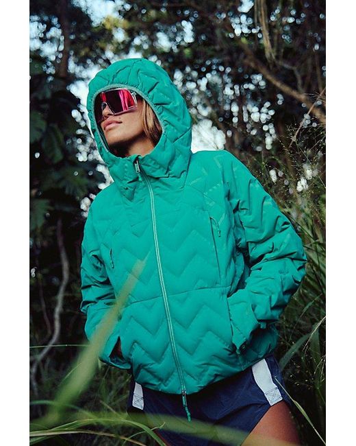 Fp Movement Green Gettin Lost Packable Puffer