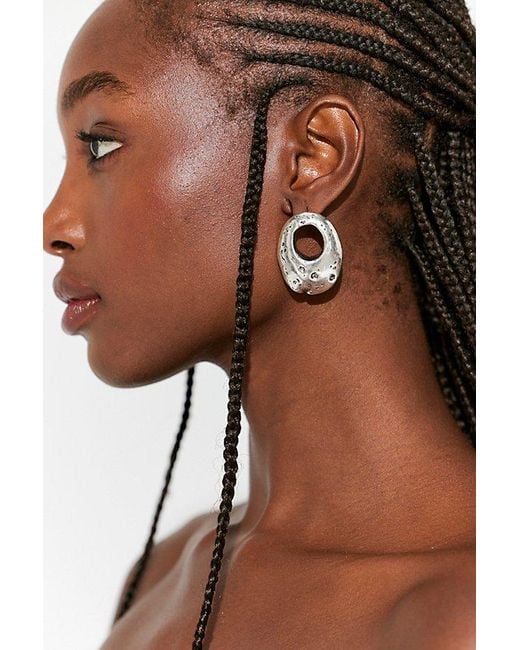 Free People Brown Milli Organic Earrings
