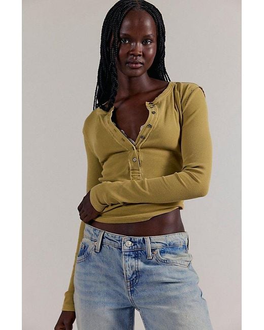Free People Blue Jamie Henley
