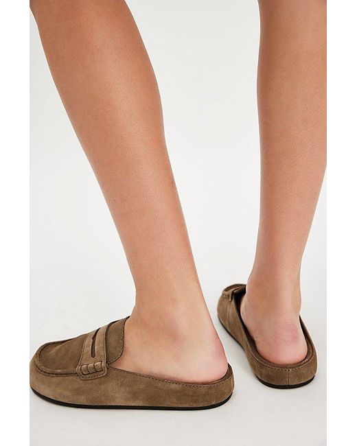 Jeffrey Campbell Blue Margarida Loafer Mules By