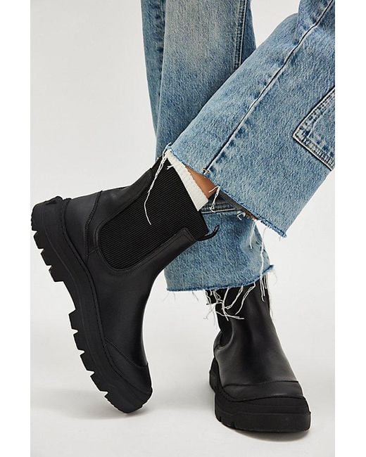 Barbour Blue Klara Chelsea Boots