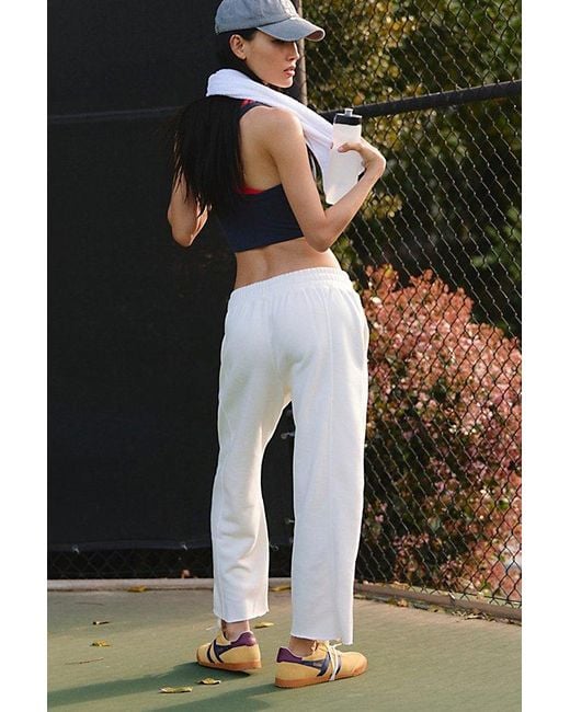 Fp Movement Green Sprint To The Finish Crop Pants
