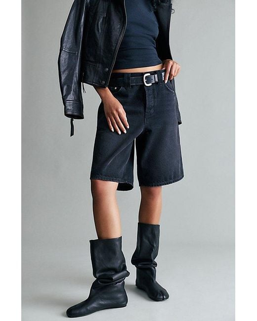 Jeffrey Campbell Black Off Script Slouch Boots