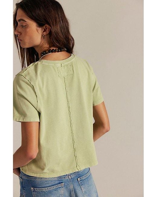 Free People Green Everyday Tee