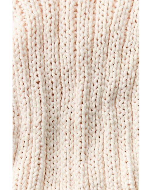 Free People Brown Lola Knit Tank Top
