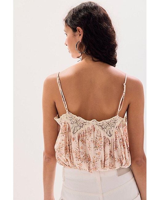 Free People Natural Blair Bubble Top